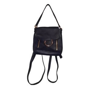 Navy purse/backpack